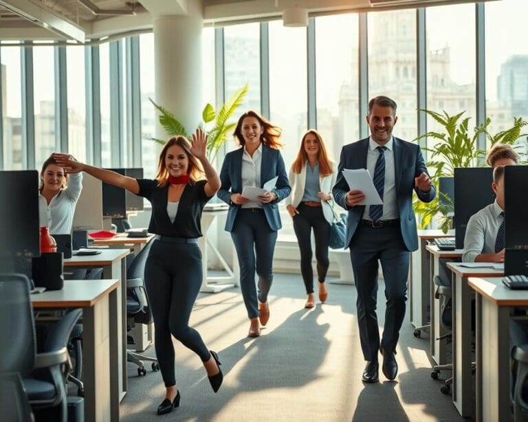 bewegen op werk