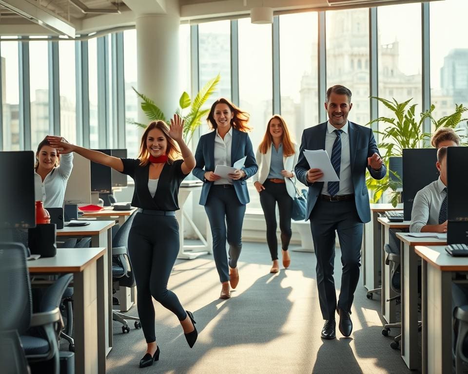 bewegen op werk