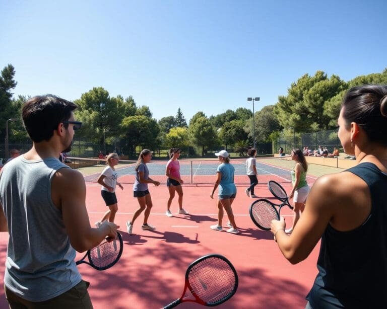 beginnen met padel